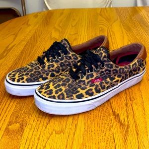 Leopard/Cheetah Vans NWOT